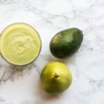 Avocado clementine smoothie