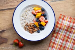 Overnight oat chia seed