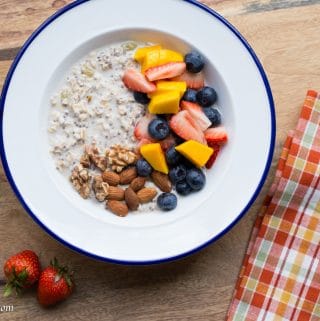 Overnight oat chia seed