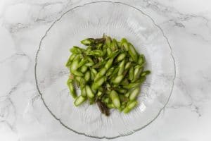 Vietnamese crab asparagus soup