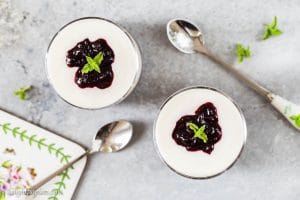 Vietnamese Yogurt Black Sticky Rice Pudding