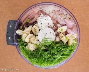 Vietnamese squid cake cha muc