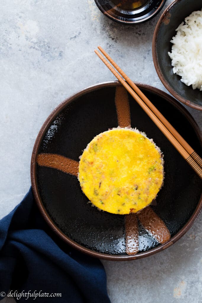 Vietnamese Egg Meatloaf (Cha Trung) - a simple and easy Southern Vietnamese dish