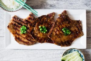 Vietnamese grilled pork chops