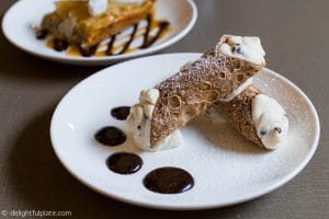 Cannoli at Anthonino's Taverna on the Hill - St. Louis