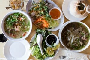 Food at Mai Lee restaurant - St. Louis