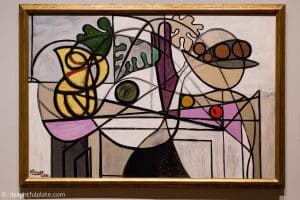 Pitcher and Fruit Bowl painting by Picasso at St. Louis Art Museum