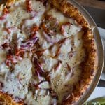 Pizza at Anthonino's Taverna, the Hill, St. Louis