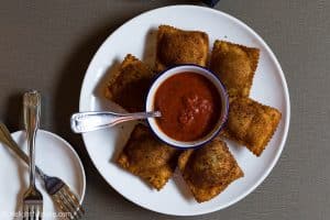 Toasted Ravioli at Anthonino's Taverna, the Hill, St. Louis