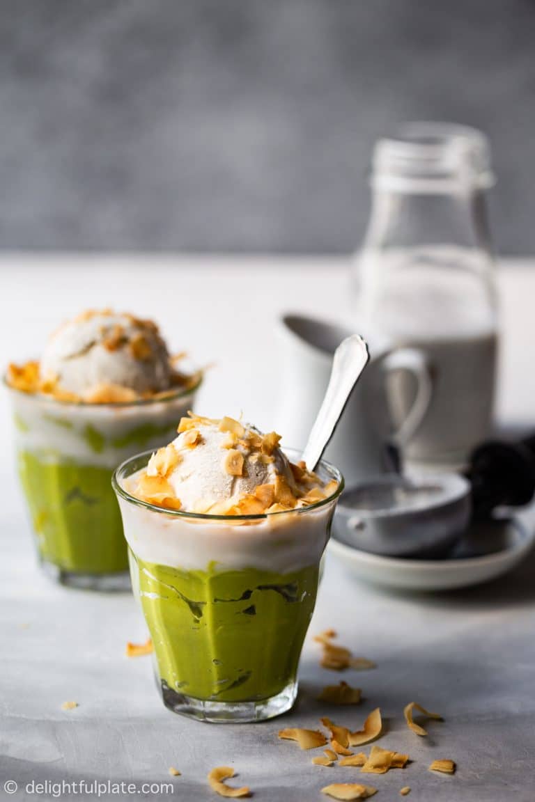 Vietnamese Avocado Mousse Ice Cream (Kem Bo)