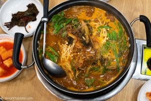 Seoul Food Travel Guide - Must try restaurants - Onedang gamjatang