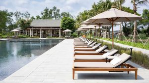 Azerai Can Tho pool area