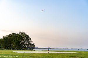Azerai Can Tho activities: kite-flying