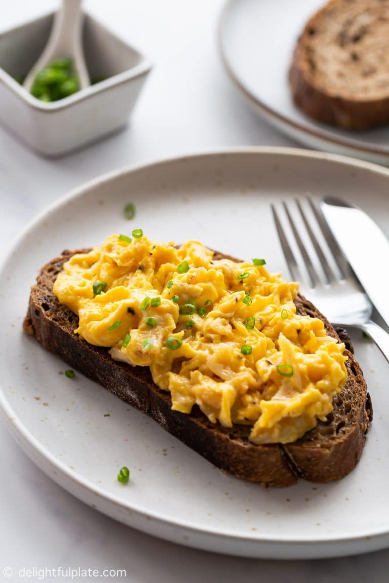 Easy Crab Scrambled Eggs