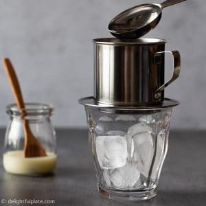 Brew Vietnamese Iced Coffee Step 2