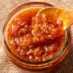 a jar of Vietnamese sate sauce